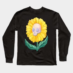 skullflower Long Sleeve T-Shirt